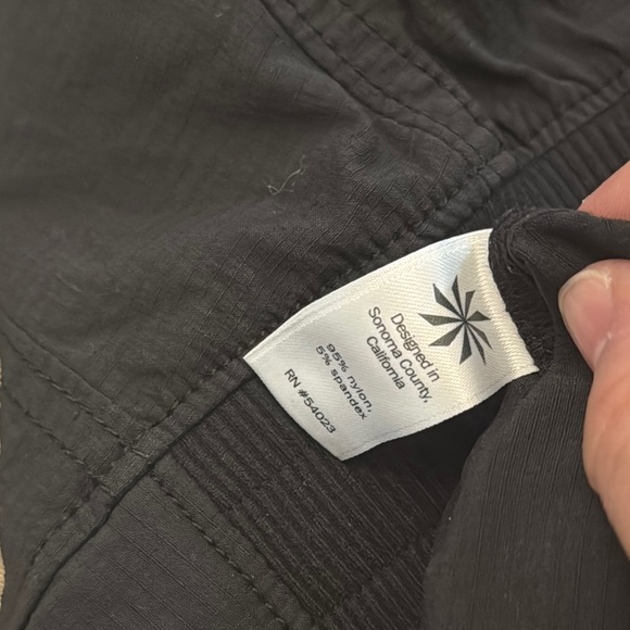 Athleta Black Jogger Pants with Zipper Pockets - Picture 9 of 9